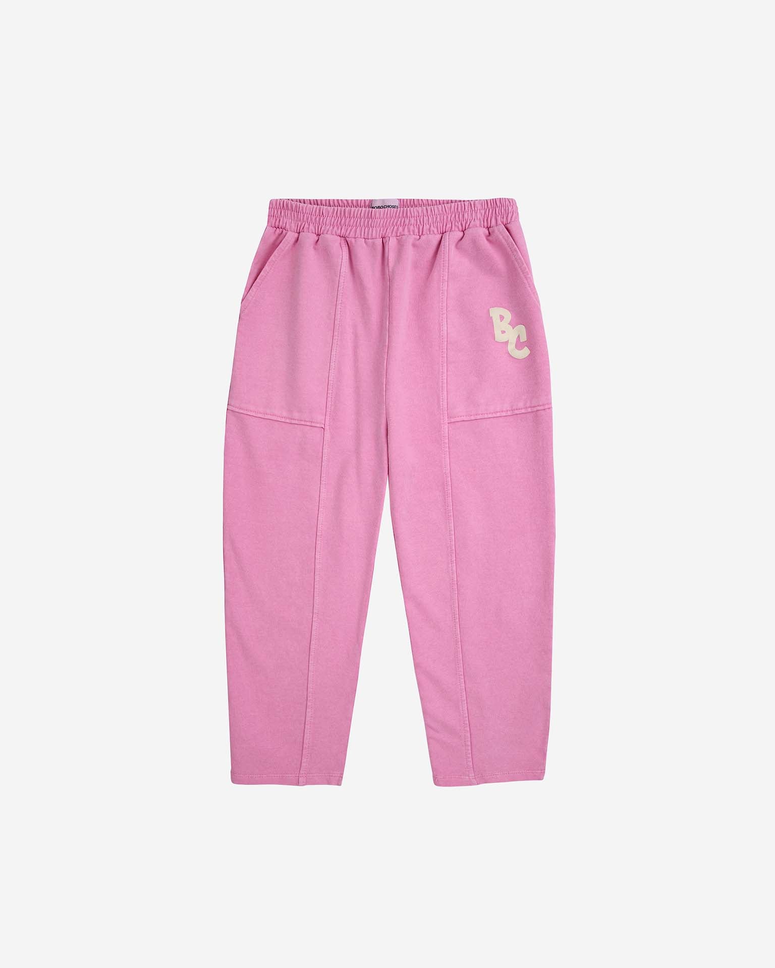 Soogs Body Care  White Leggings With Pockets Pink Logo