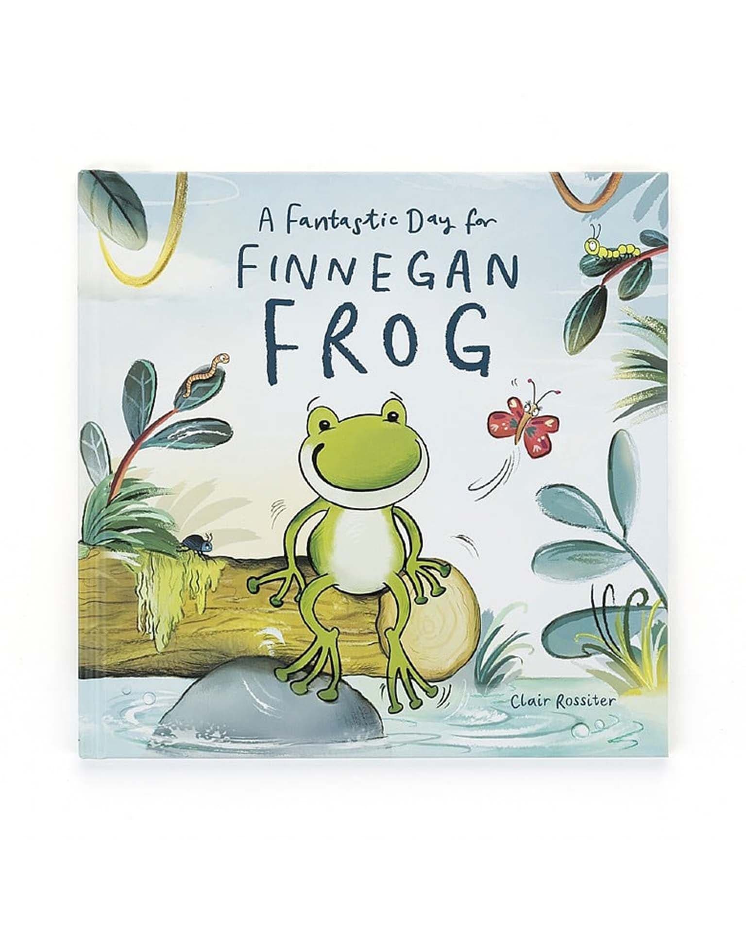 Jellycat - A Fantastic Day for Finnegan Frog Book