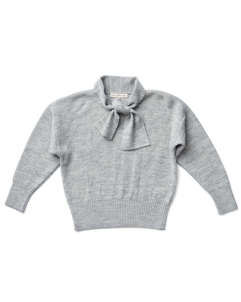 soor ploom capucine pullover in ash - Little