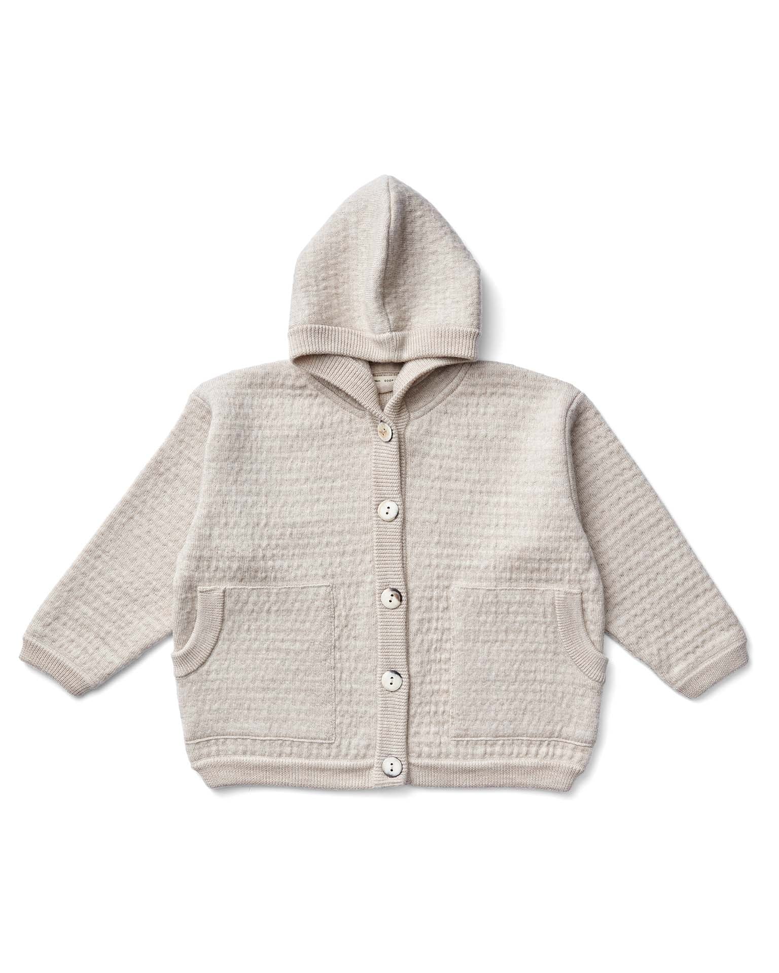 soor ploom elfen coat in linen - Little