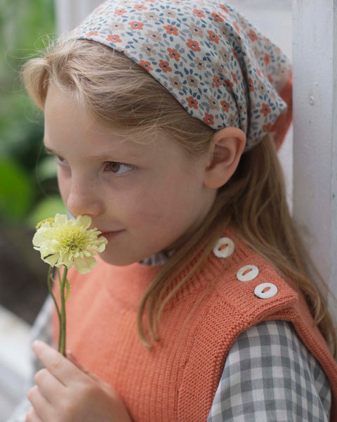 everdine vest in marmalade