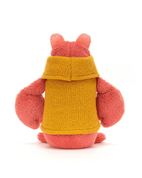 Cozy Crew Lobster Phone Background, Cute Jellycat Wallpaper