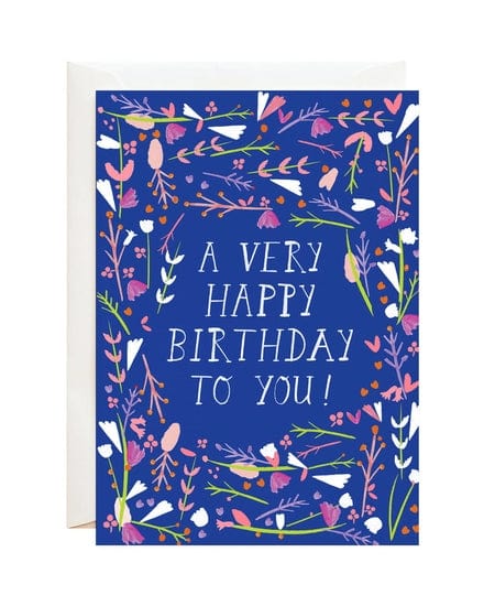 Mr. Wonderful - A4 Birthday Postcard - Life is much better with