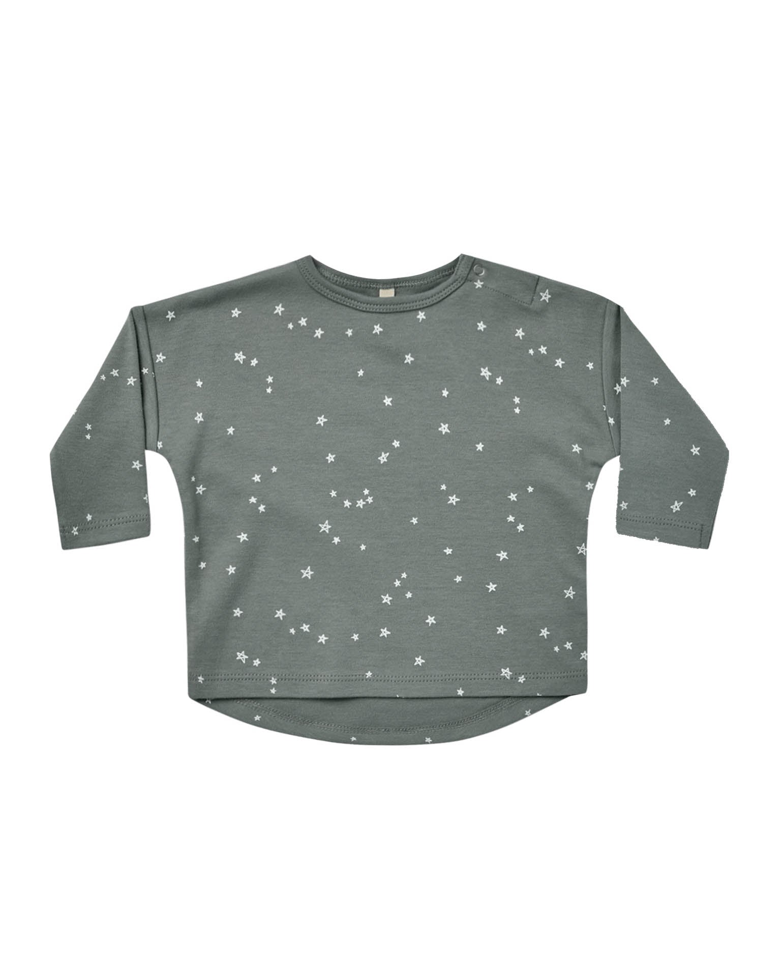 quincy mae long sleeve tee in stars - Little