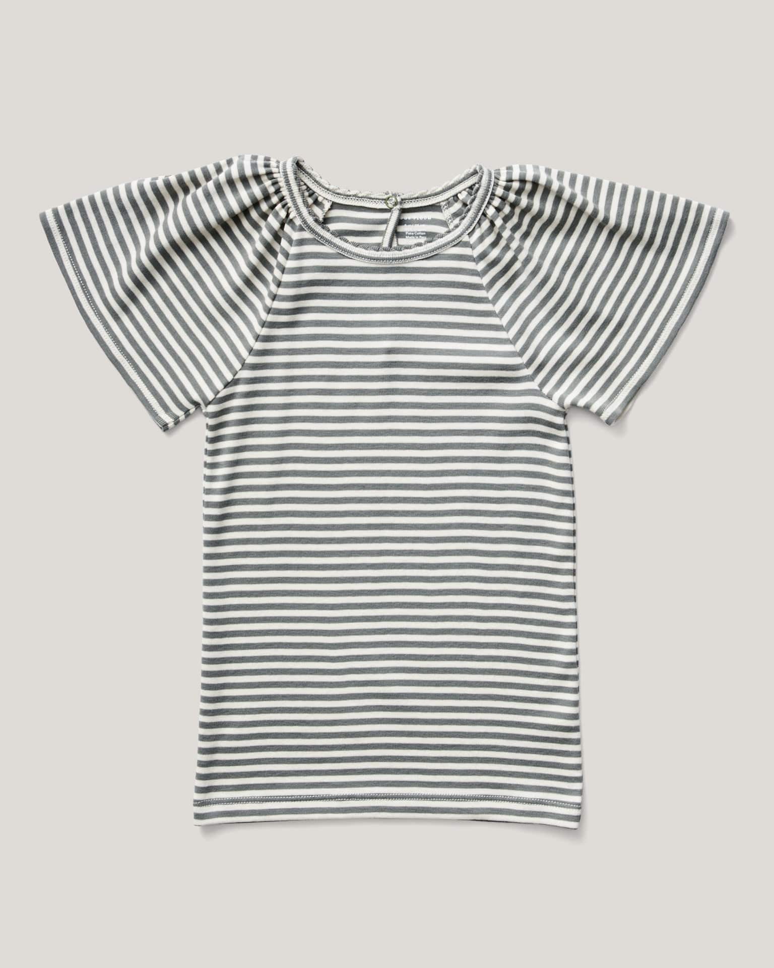 soor ploom□Flutter Tee, Rosebud Print□6y-