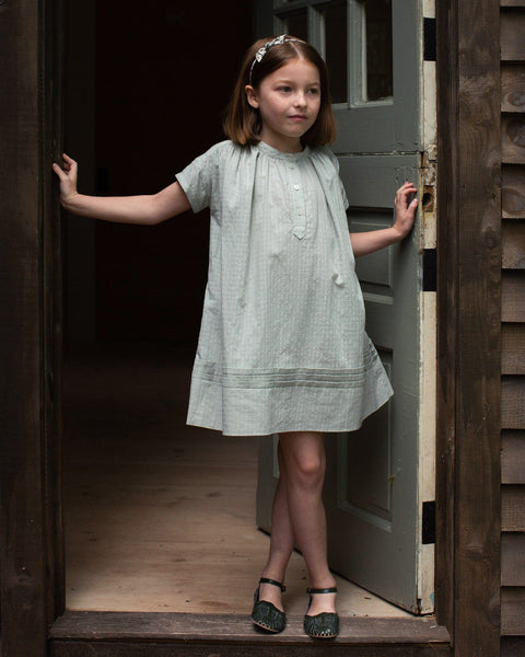 soor ploom Goldie Dress, Pinstrip 4Y | www.avredentor.com.br