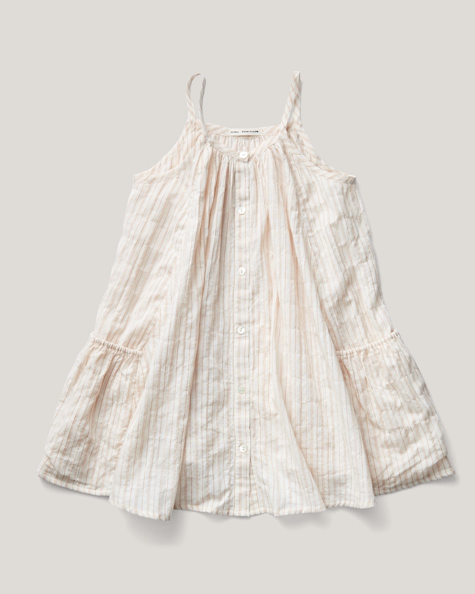 お値下げ【soor ploom】Prim Dress， Chalk Stripe - ベビー・キッズ