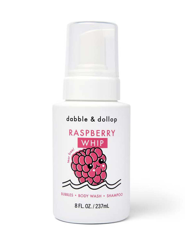 Little dabble + dollop room tear-free raspberry whip shampoo + body wash