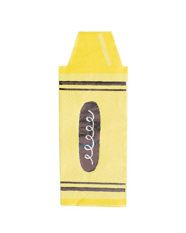 Little daydream society party school days large crayon napkins