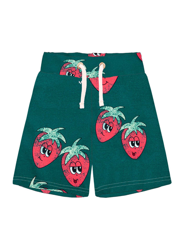 Little dear sophie kids strawberry shorts in green