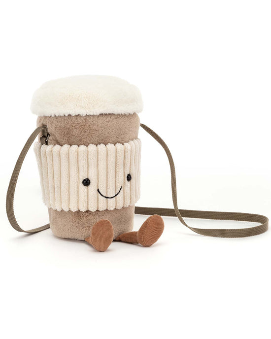 Little jellycat play amuseable coffee-to-go bag