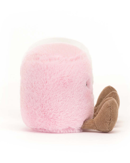 Little jellycat play amuseable pink and white marshmallows