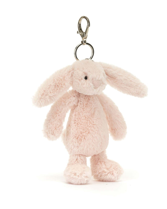 Little jellycat play bashful blush bunny bag charm