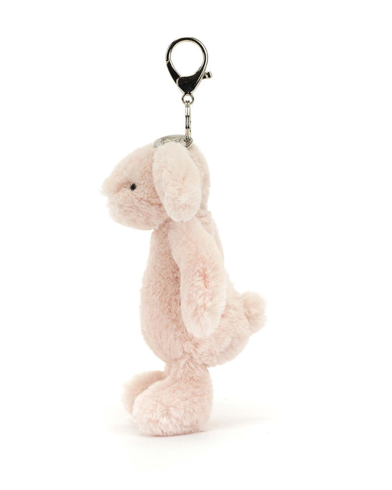 Little jellycat play bashful blush bunny bag charm