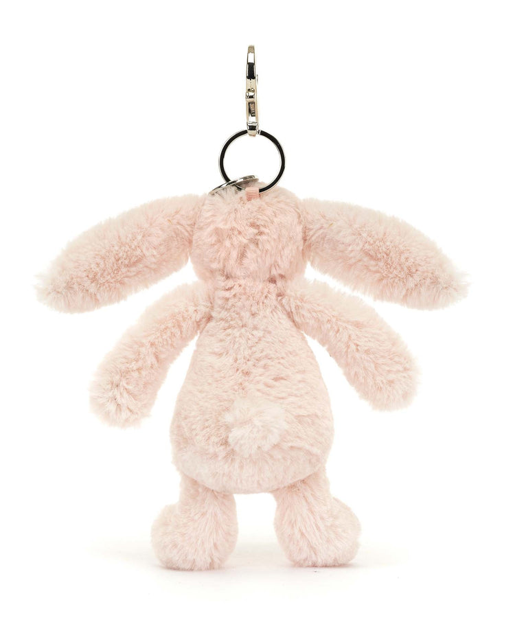 Little jellycat play bashful blush bunny bag charm