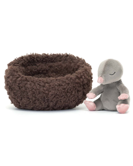 Little jellycat play hibernating mole