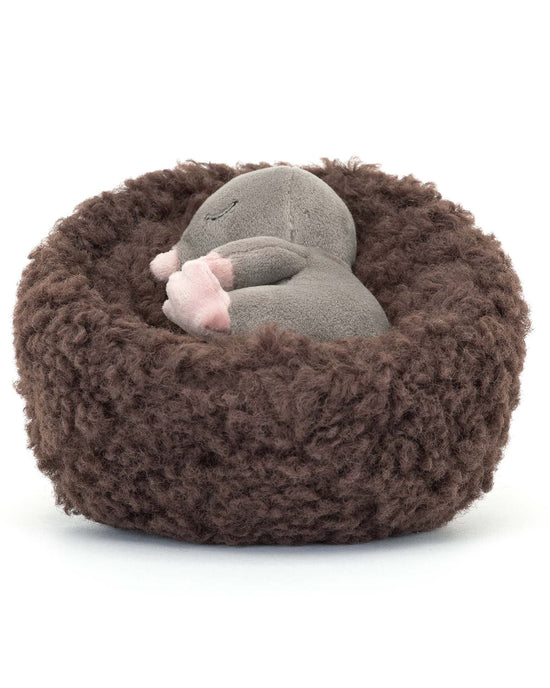 Little jellycat play hibernating mole