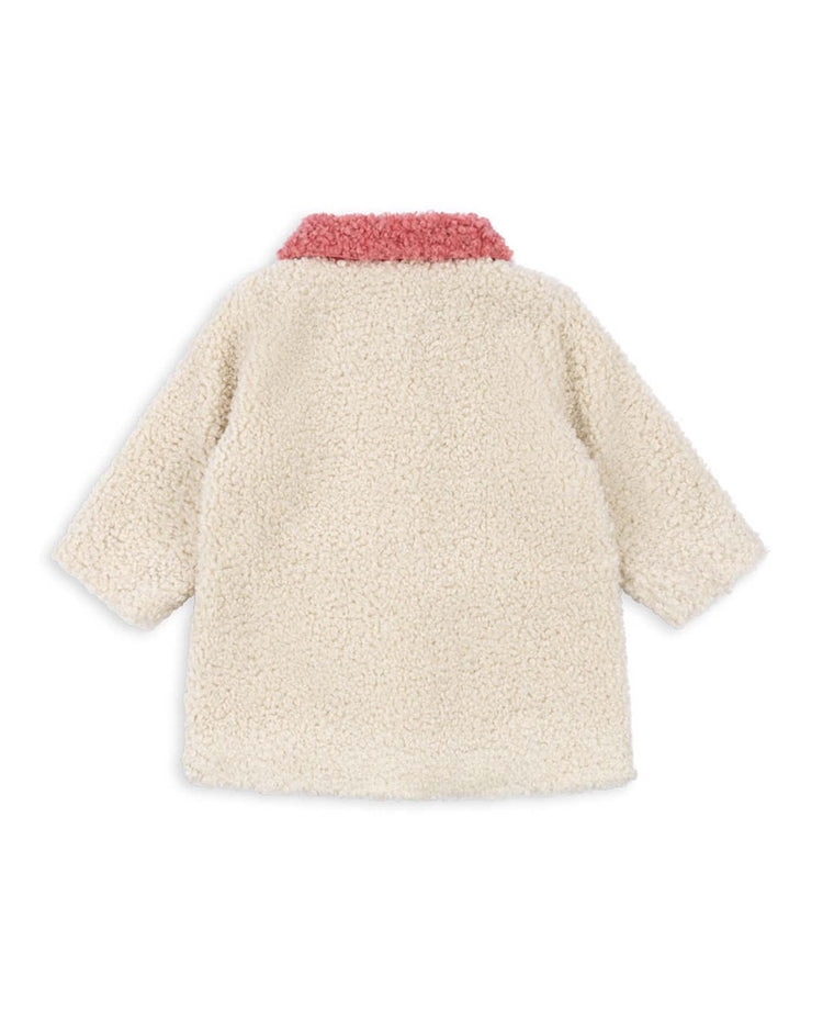 Little konges sløjd kids calin coat in antique white