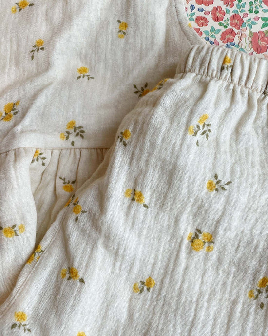 Little konges sløjd kids coco shorts in bonderose soleil