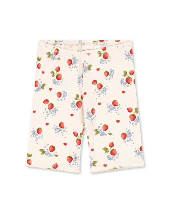 Little konges sløjd baby short leggings in marmalade