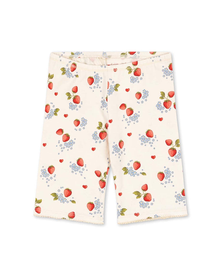 Little konges sløjd baby short leggings in marmalade