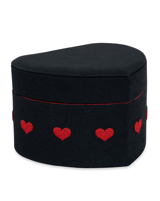 Little konges sløjd ACCESSORIES treasure box in heart navy