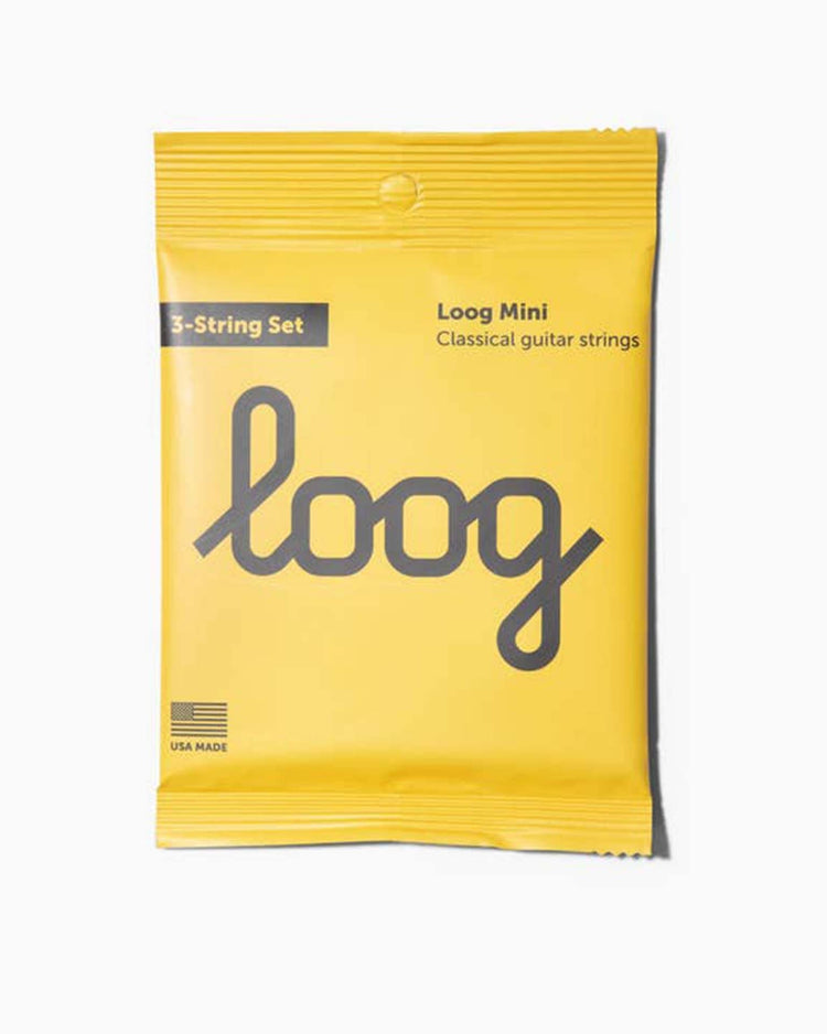 Little loog guitars play loog mini acoustic guitar strings