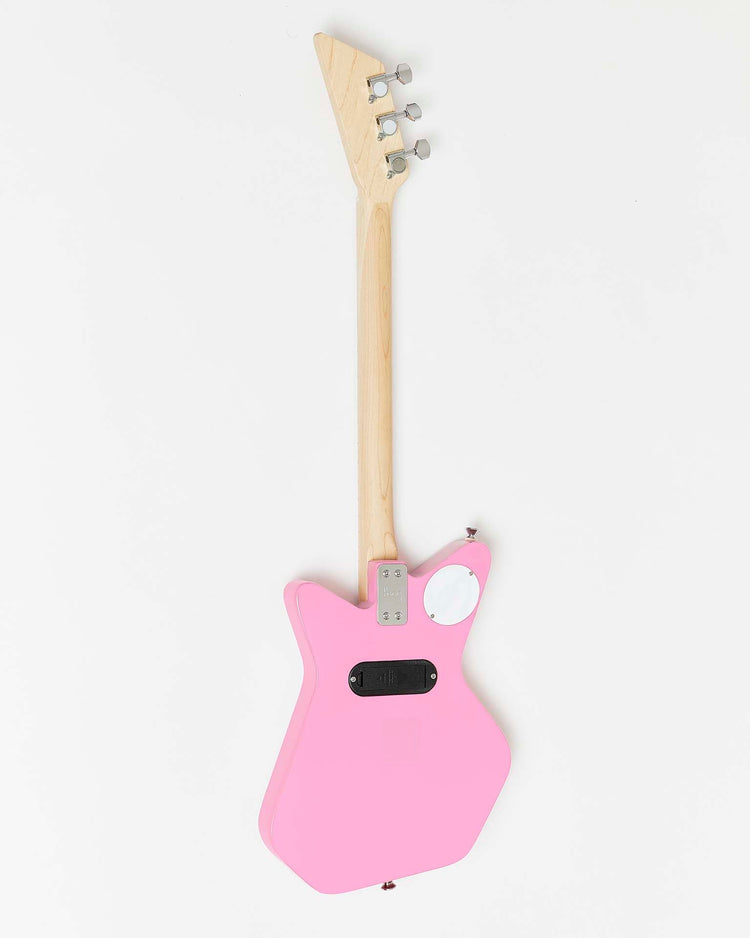 Little loog guitars play loog pro electric with built-in amp in pink