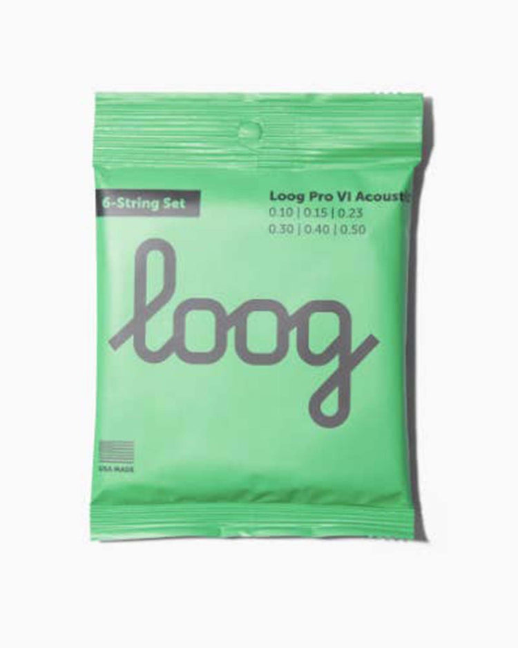 Little loog guitars play loog pro VI acoustic guitar strings