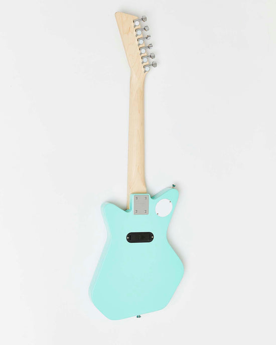 Little loog guitars play loog pro VI electric with built-in amp in green