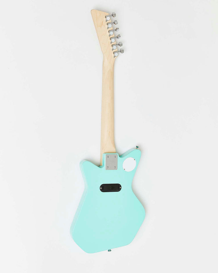 Little loog guitars play loog pro VI electric with built-in amp in green