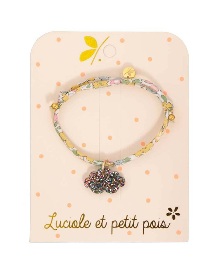 Little luciole et petit pois accessories liberty bracelet in multi cloud