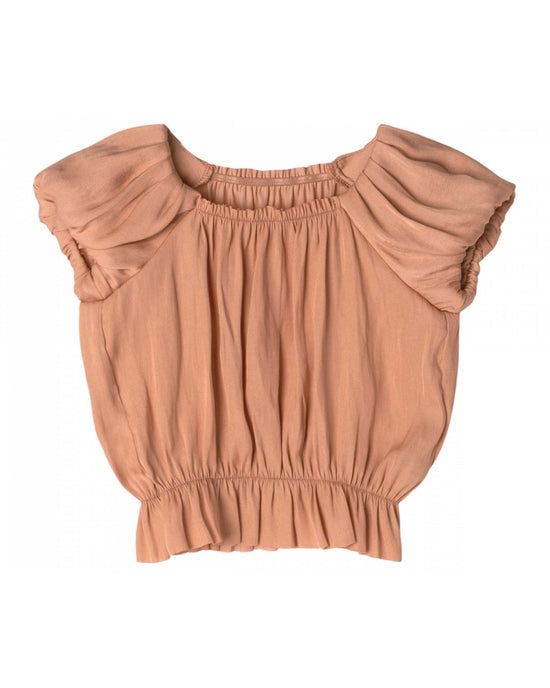 Little maileg kids princess blouse in melon 6-8 years