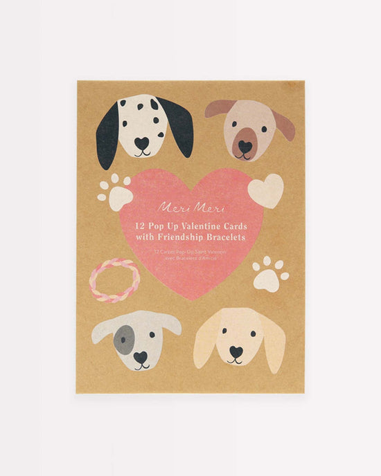 Little meri meri paper + party dog valentine cards