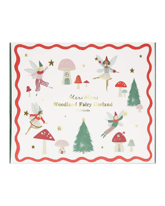 Little meri meri party fairy honeycomb woodland garland