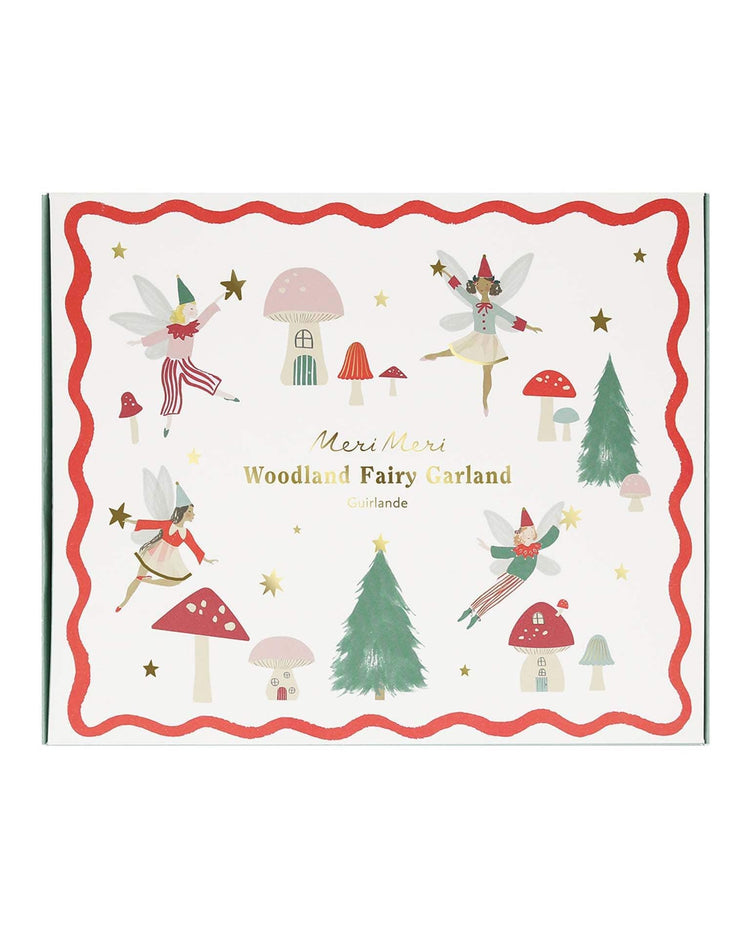 Little meri meri party fairy honeycomb woodland garland