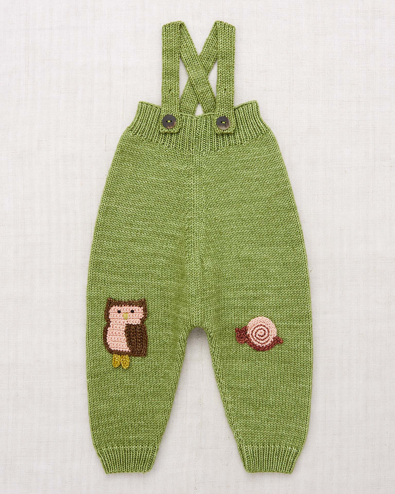 misha + puff baby meadow overall in sprig at Little