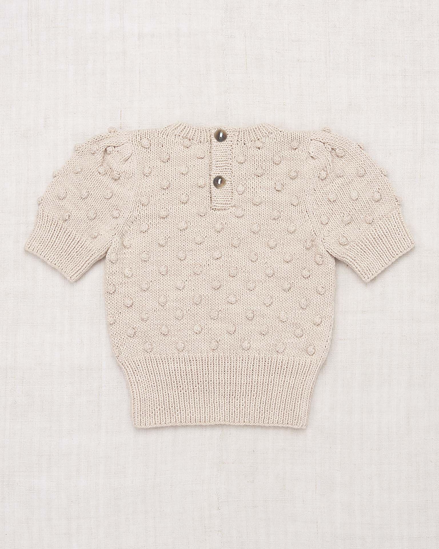 ellie popcorn pullover in moon 12-18m