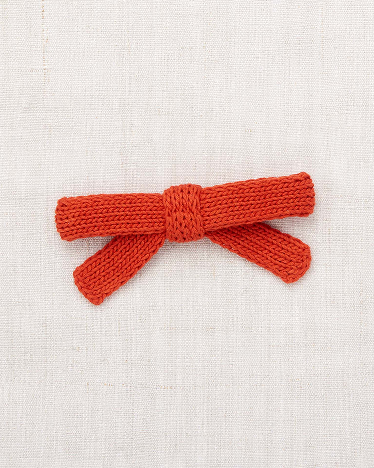 Little misha + puff accessories OS jumbo goldie bow in tomato