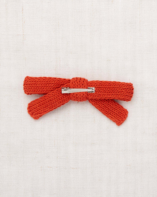 Little misha + puff accessories OS jumbo goldie bow in tomato