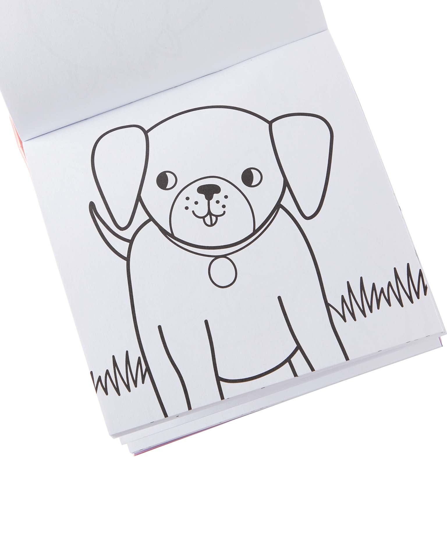 Ooly Carry Along Coloring Book - Pet Pals