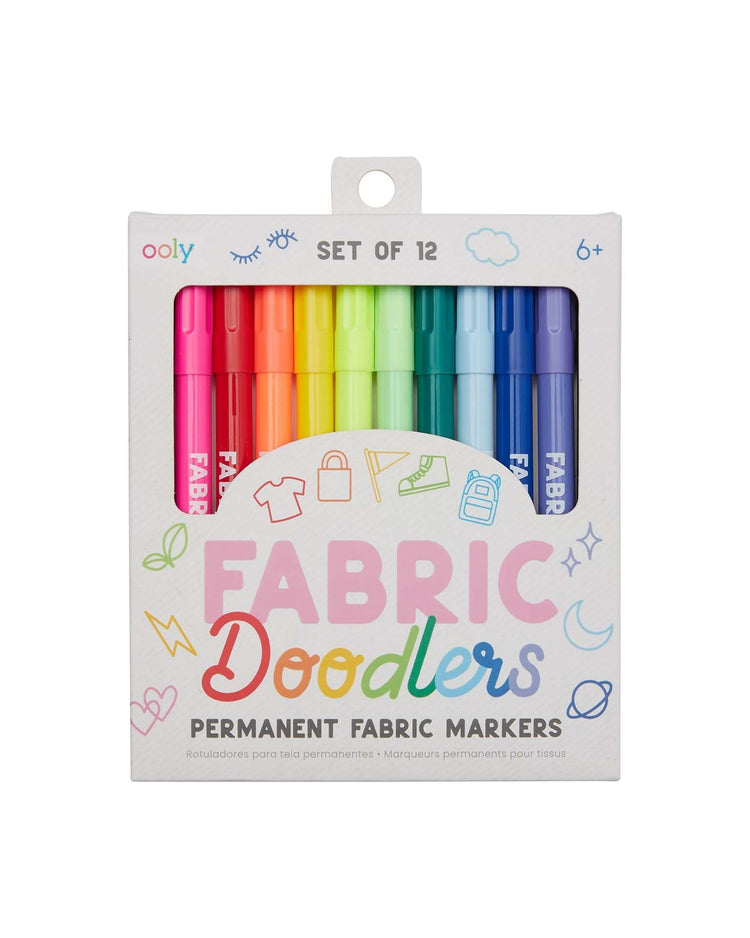 Little ooly play fabric doodlers markers