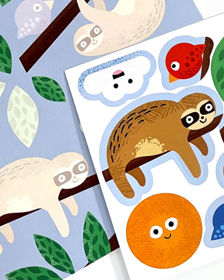 Little ooly play sticker scenes - in the forest