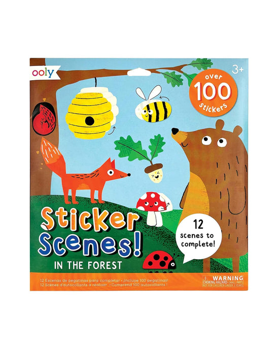 Little ooly play sticker scenes - in the forest