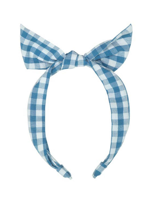 Little rockahula kids accessories gingham picnic tie headband