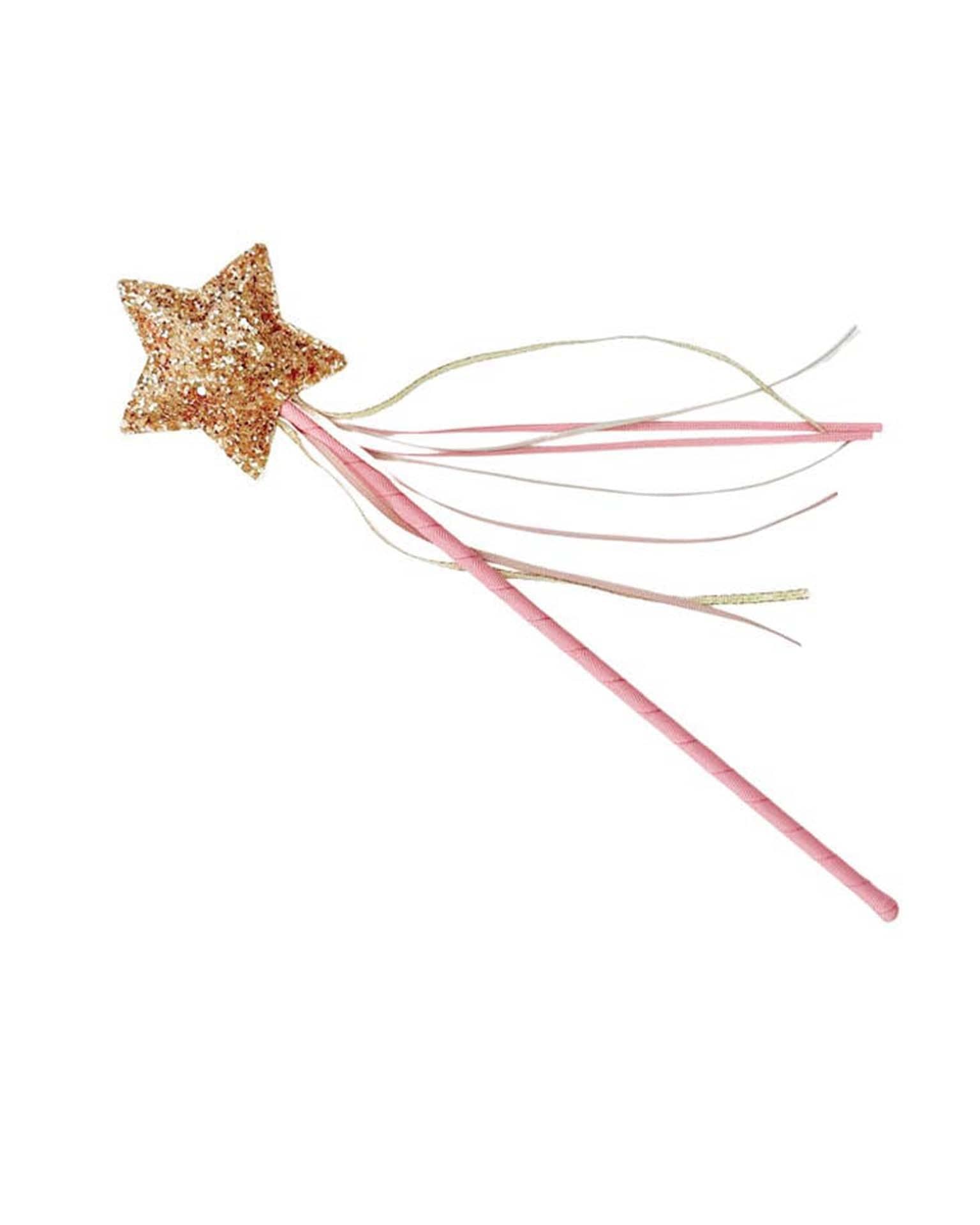 pink glitter star wand – Little