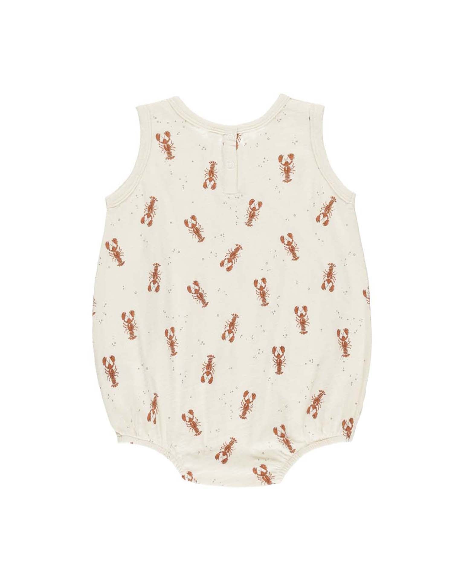 rylee + cru bubble onesie in lobsters – Little