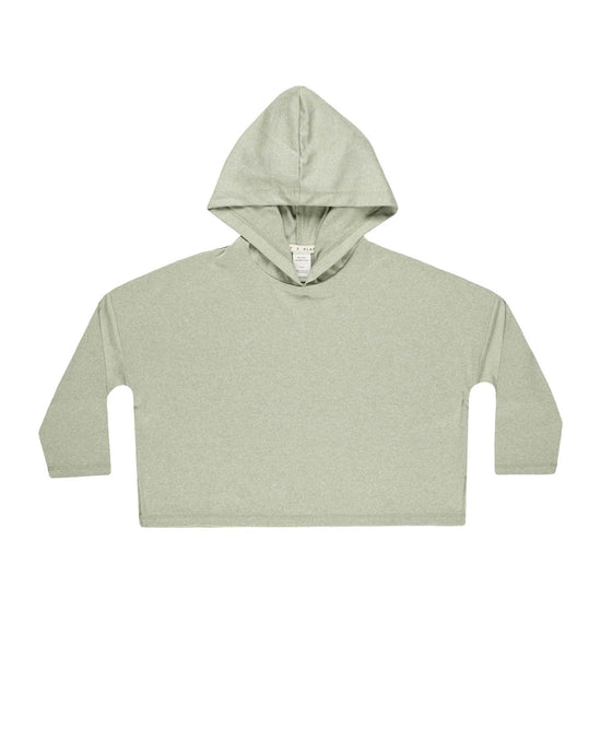 Little rylee + cru kids catalina tech hoodie in heathered sage