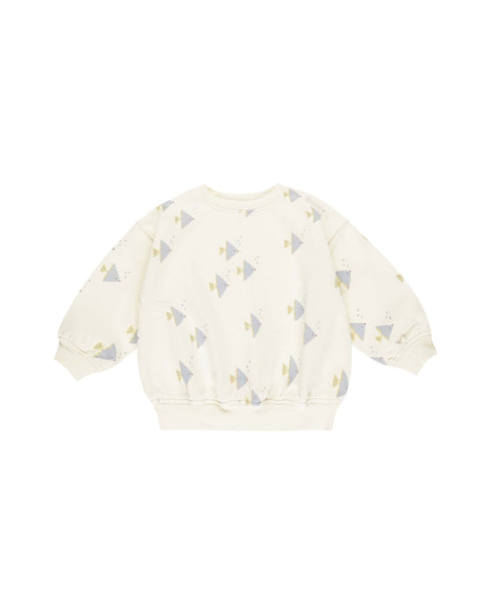 Little rylee + cru kids sweatshirt in angel fish