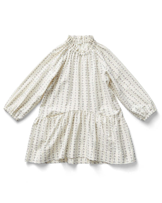 Little soor ploom kids edith dress in bergamot thistle print